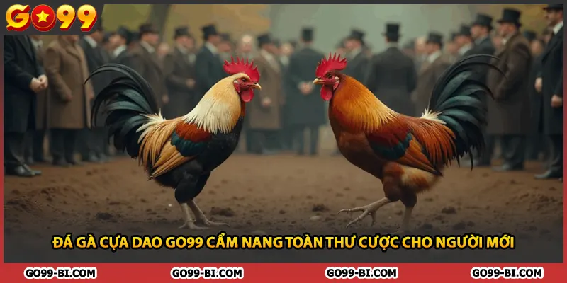 Đá Gà Cựa Dao GO99 Cẩm Nang Toàn Thư Cược Cho Người Mới