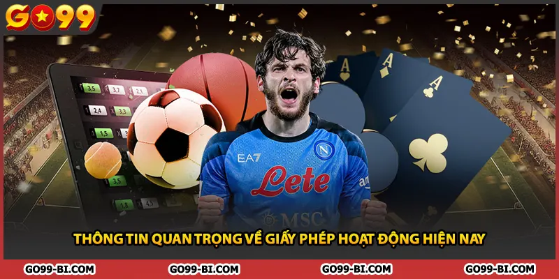 Thông tin quan trọng về giấy phép hoạt động hiện nay